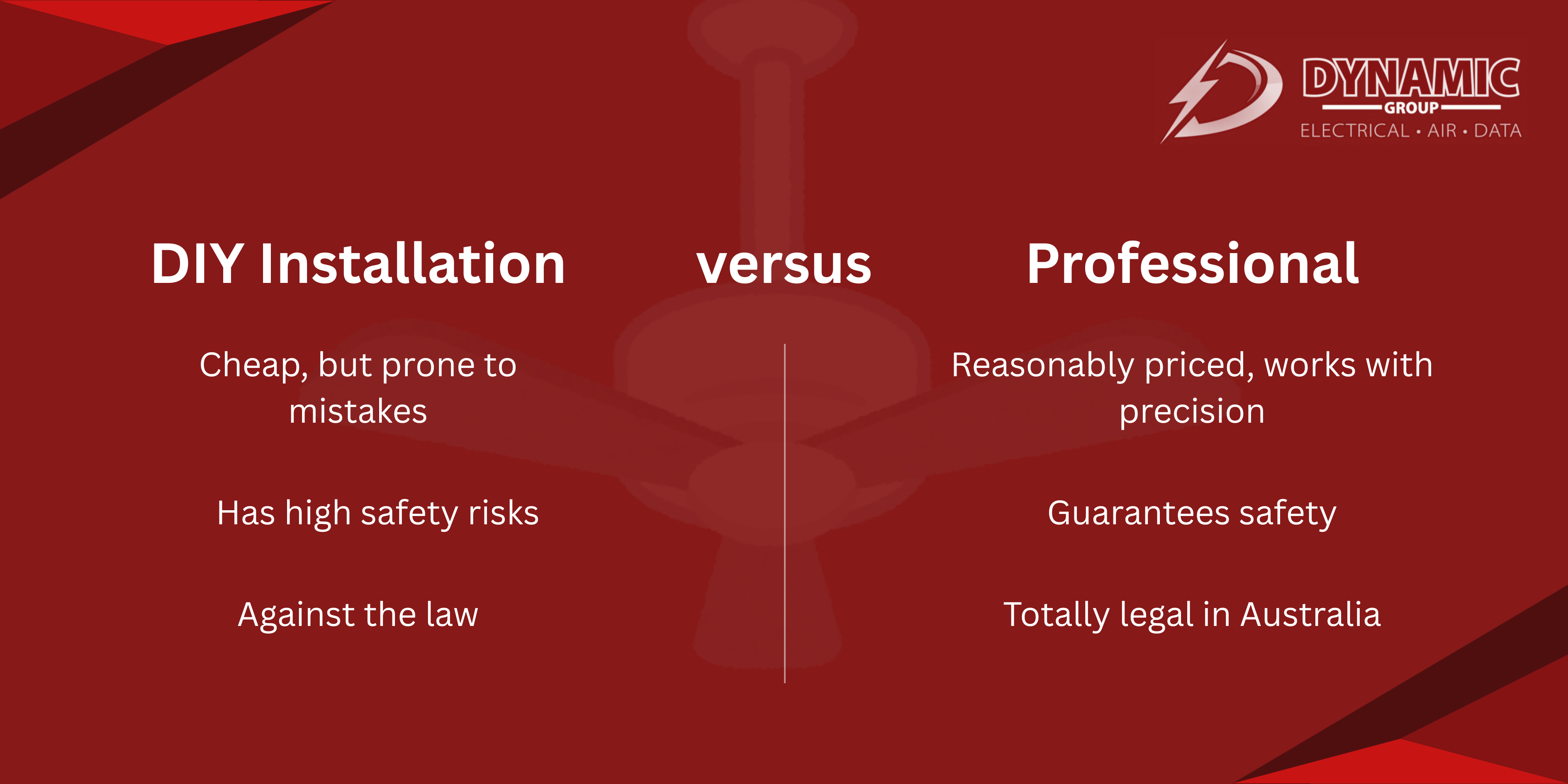 Dynamic Group DIY versus Professional