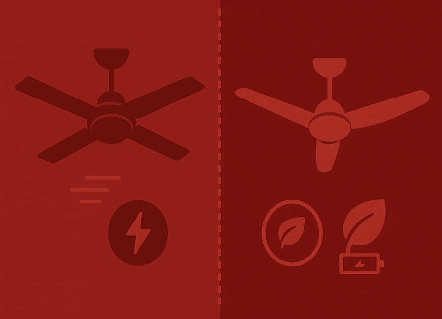 AC vs DC Ceiling Fan Installation Cost