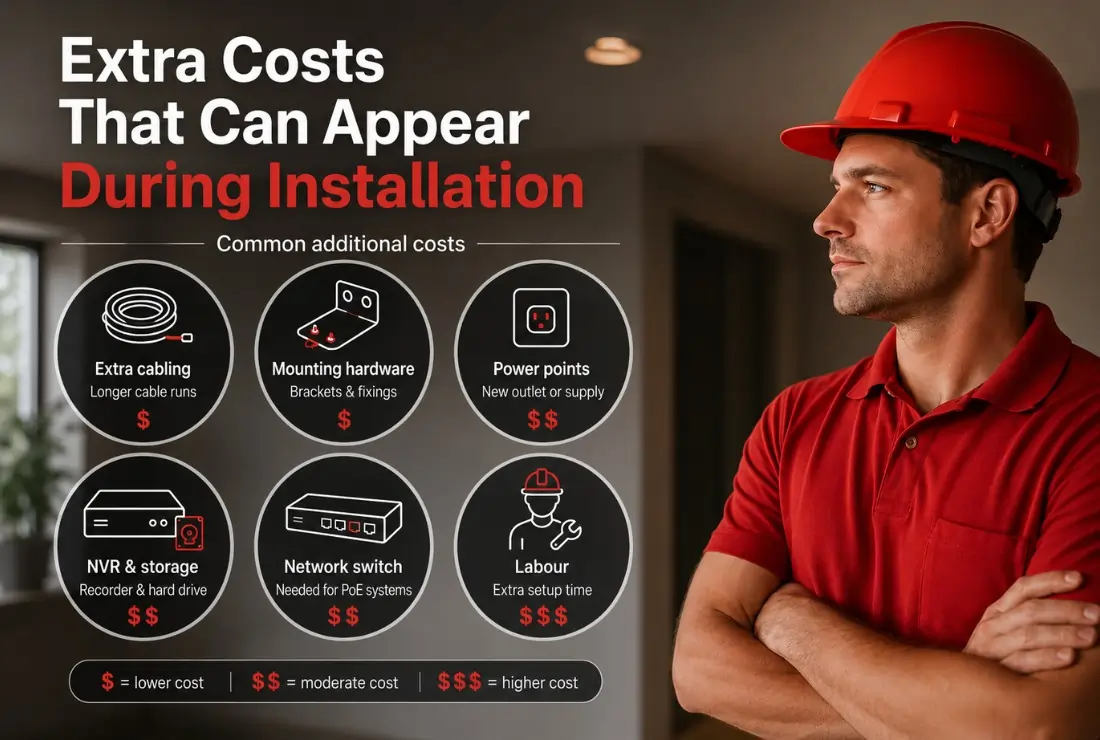 security camera installation cost