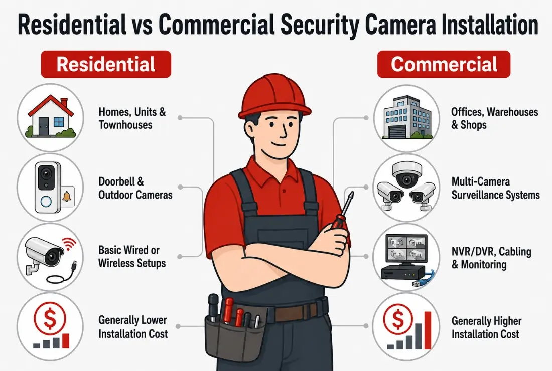 Security Camera Installation Cost